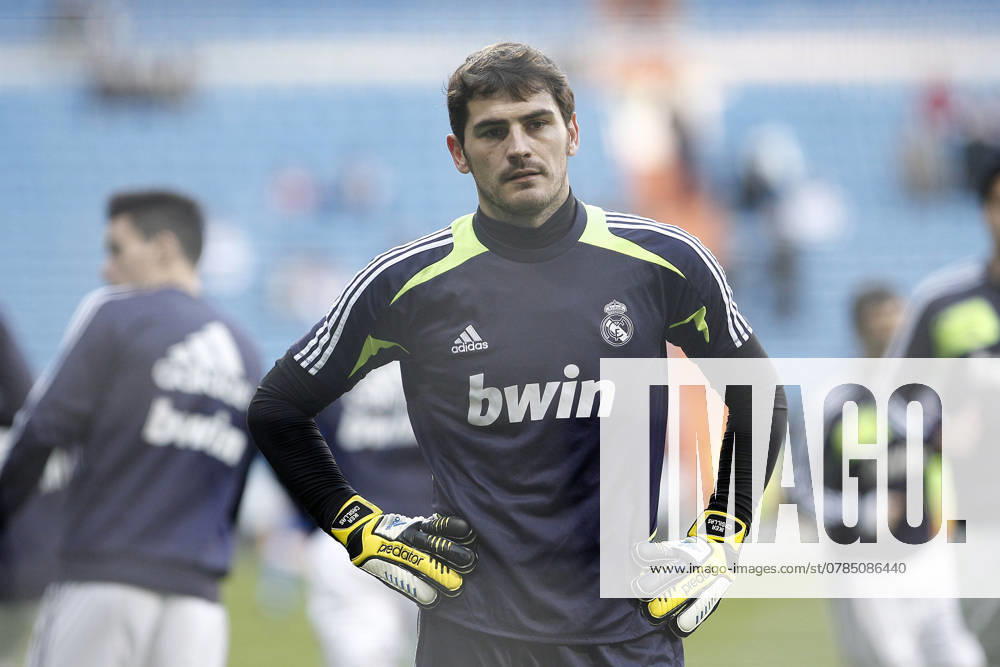 Real Madrid s Iker Casillas during La Liga match.January 06,2013. (ALTERPHOTOS Acero) Madrid Spain