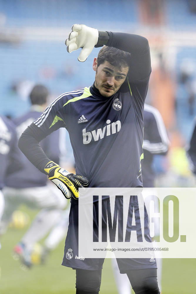 Real Madrid s Iker Casillas during La Liga match.January 06,2013. ( ALFAQUI Acero) MADRID SPAIN