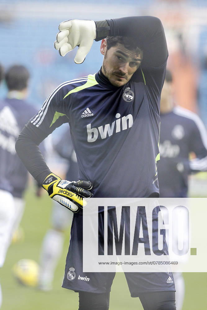 Real Madrid s Iker Casillas during La Liga match.January 06,2013. ( ALFAQUI Acero) MADRID SPAIN