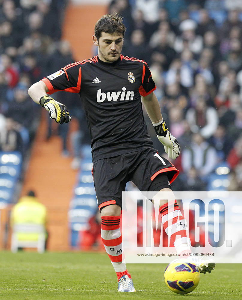 Real Madrid s Iker Casillas during La Liga match.January 06,2013. ( ALFAQUI Acero) MADRID SPAIN
