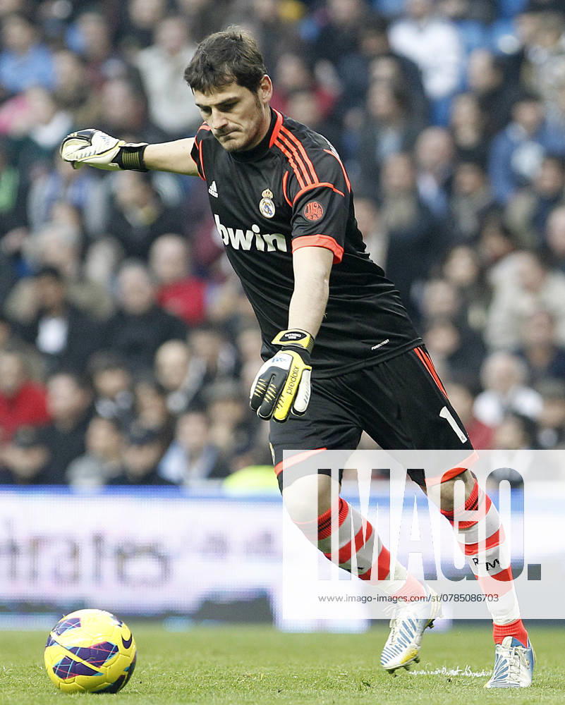 Real Madrid s Iker Casillas during La Liga match.January 06,2013. ( ALFAQUI Acero) MADRID SPAIN