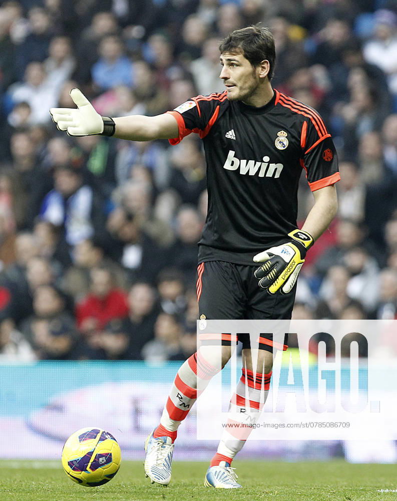 Real Madrid s Iker Casillas during La Liga match.January 06,2013. ( ALFAQUI Acero) MADRID SPAIN