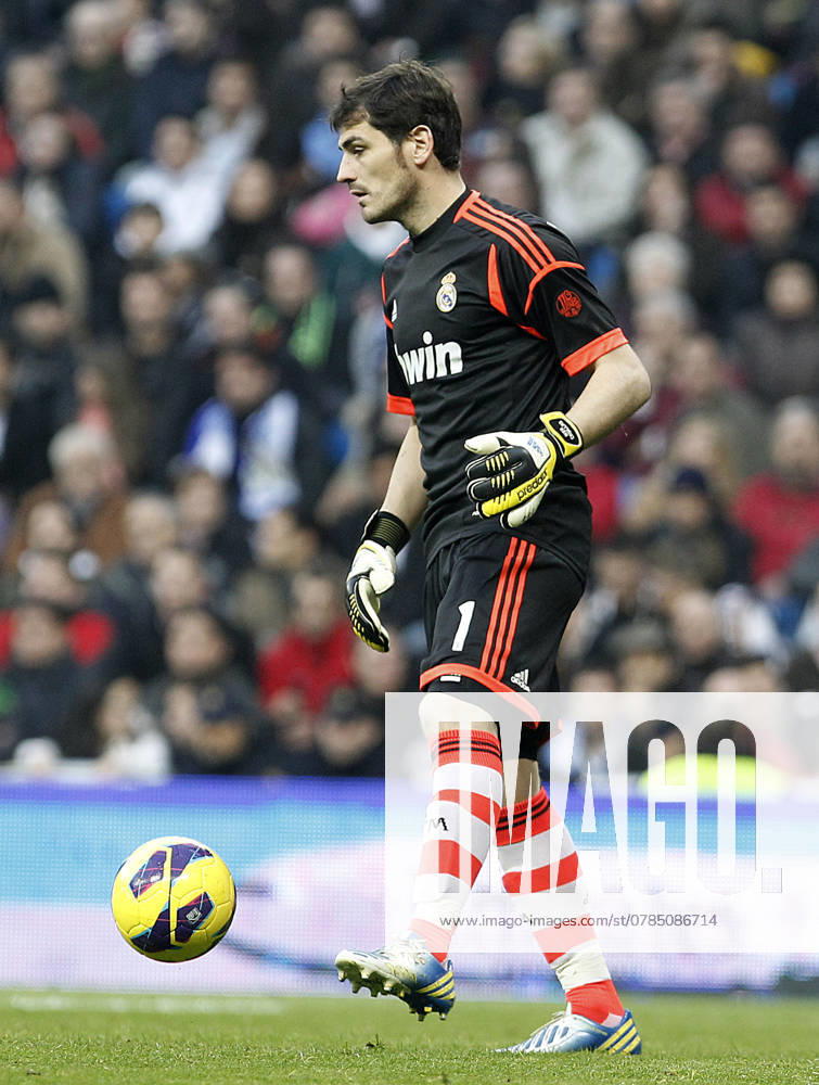 Real Madrid s Iker Casillas during La Liga match.January 06,2013. ( ALFAQUI Acero) MADRID SPAIN