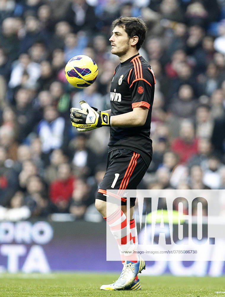 Real Madrid s Iker Casillas during La Liga match.January 06,2013. ( ALFAQUI Acero) MADRID SPAIN