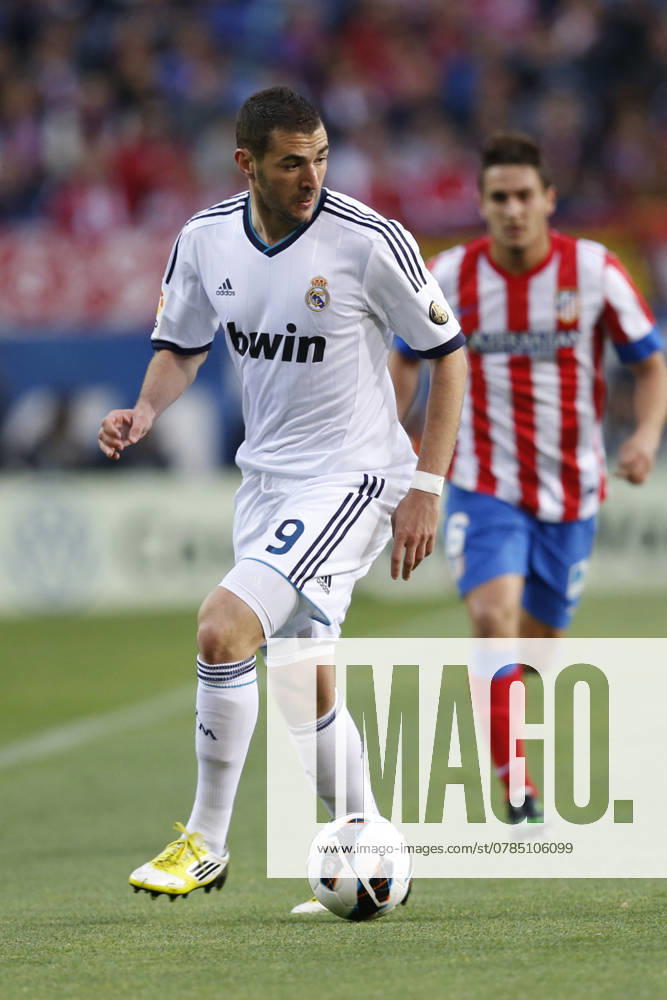 Real Madrid s Karim Benzema during la Liga match on april 27th 2013. Photo: Cesar Cebolla ALFAQUI MADRID