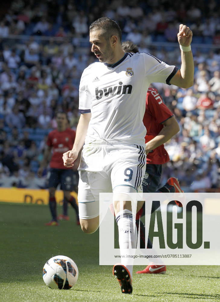 Real Madrid s Karim Benzema during La Liga match.June 01,2013. (ALTERPHOTOS Acero) Madrid Spain
