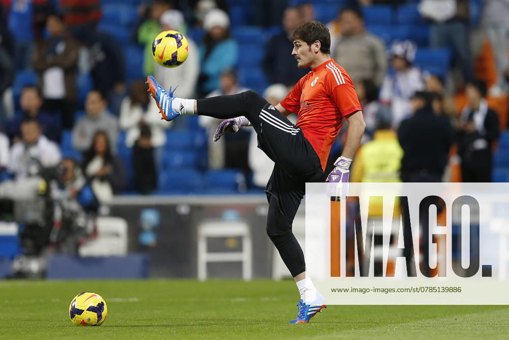Real Madrid s Iker Casillas during la Liga match on october 30th 2013. Photo: Cesar Cebolla ALFAQUI MADRID Spain