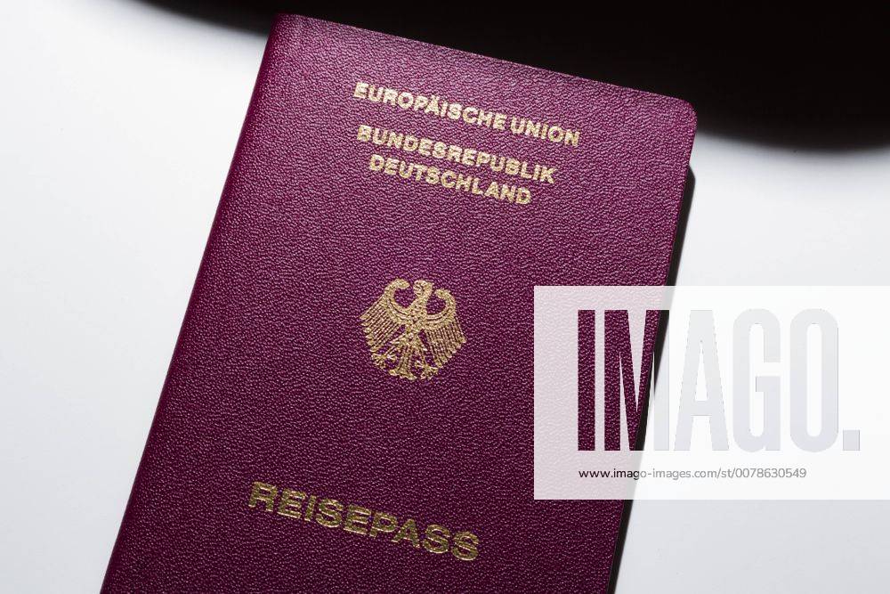 Reisepass der Bundesrepublik Deutschland. Berlin, 20.01.2015. Berlin Deutschland