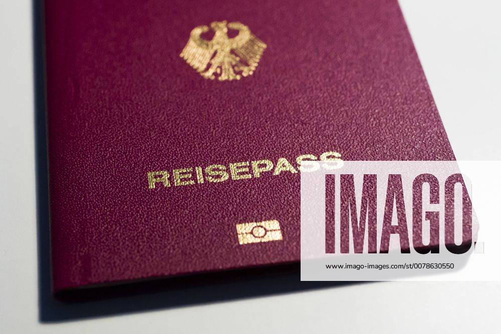 Reisepass der Bundesrepublik Deutschland. Berlin, 20.01.2015. Berlin Deutschland