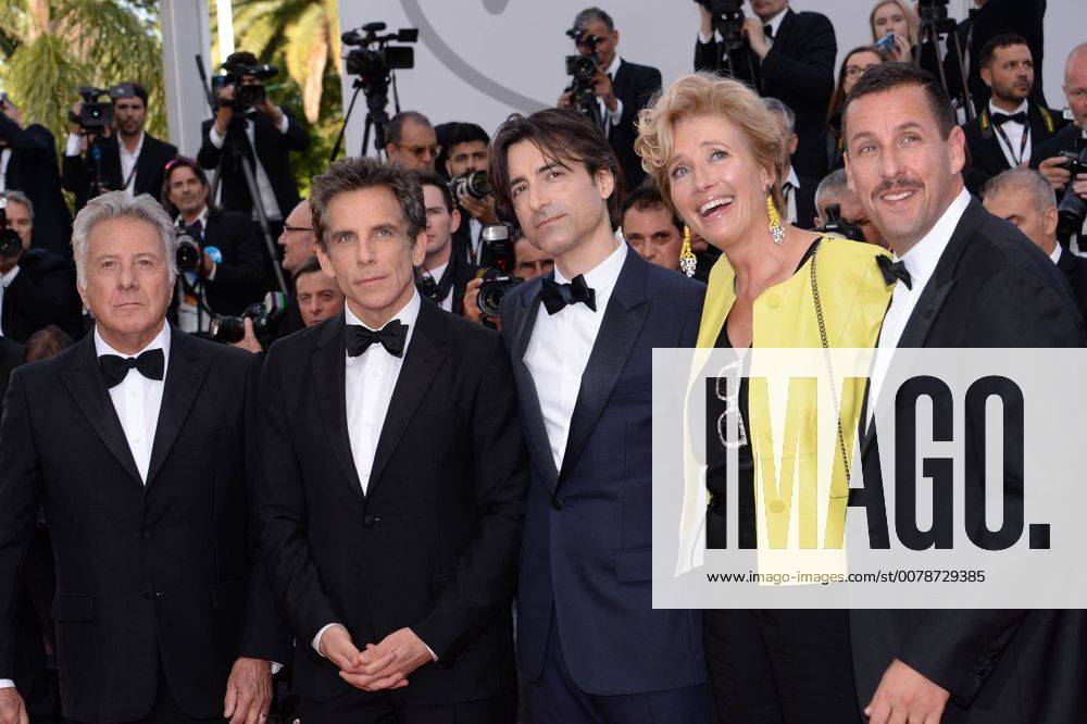 Degun-Paoli Starface 2017-05-21 Cannes France 70eme Festival International du Film de Cannes. Montee des Marches du film The Meyerowitz Stories . 70th International Cannes Film Festival. Red Carpet of The Meyerowitz Stories movie Hoffman, Dustin; Stiller, Ben; Thompson, Emma; Sandler, Adam; Baumbach, Noah