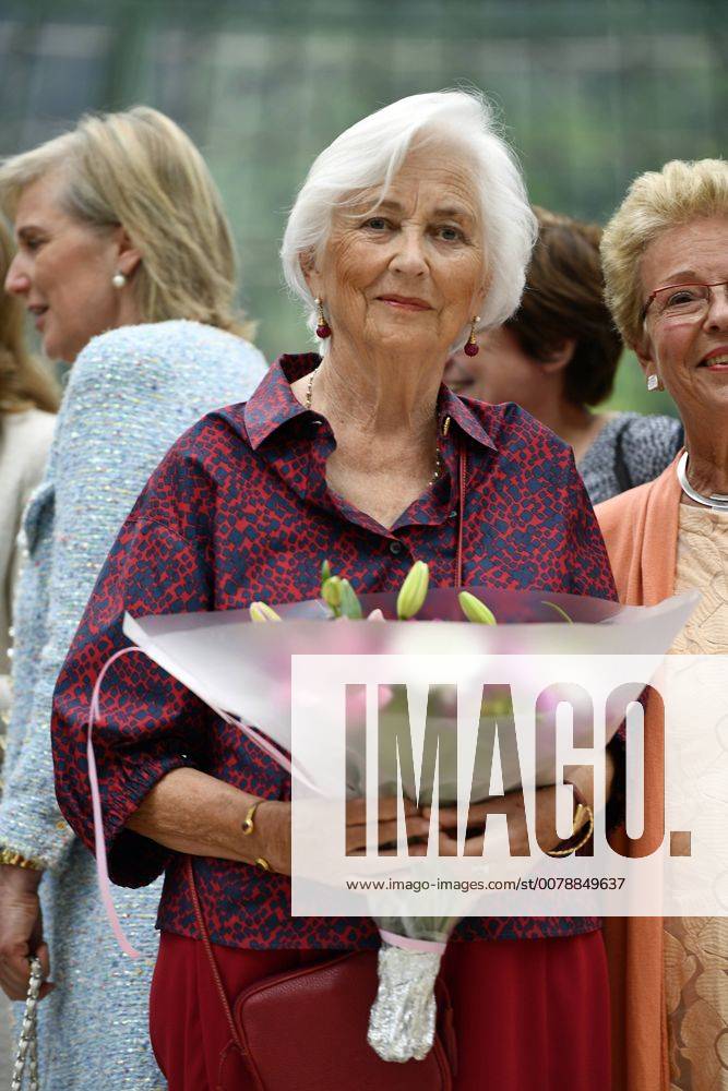 Queen Paola of Belgium pictured during a ceremony for the Queen Paola Award 2015-2016 (Koningin Paolaprijs - Prix Reine Paola) for education, at the royal castle in Laken Laeken, Brussels, Wednesday 31 May 2017. This year s themes are sciences, mathematics and technology. ERICxLALMAND 05106940