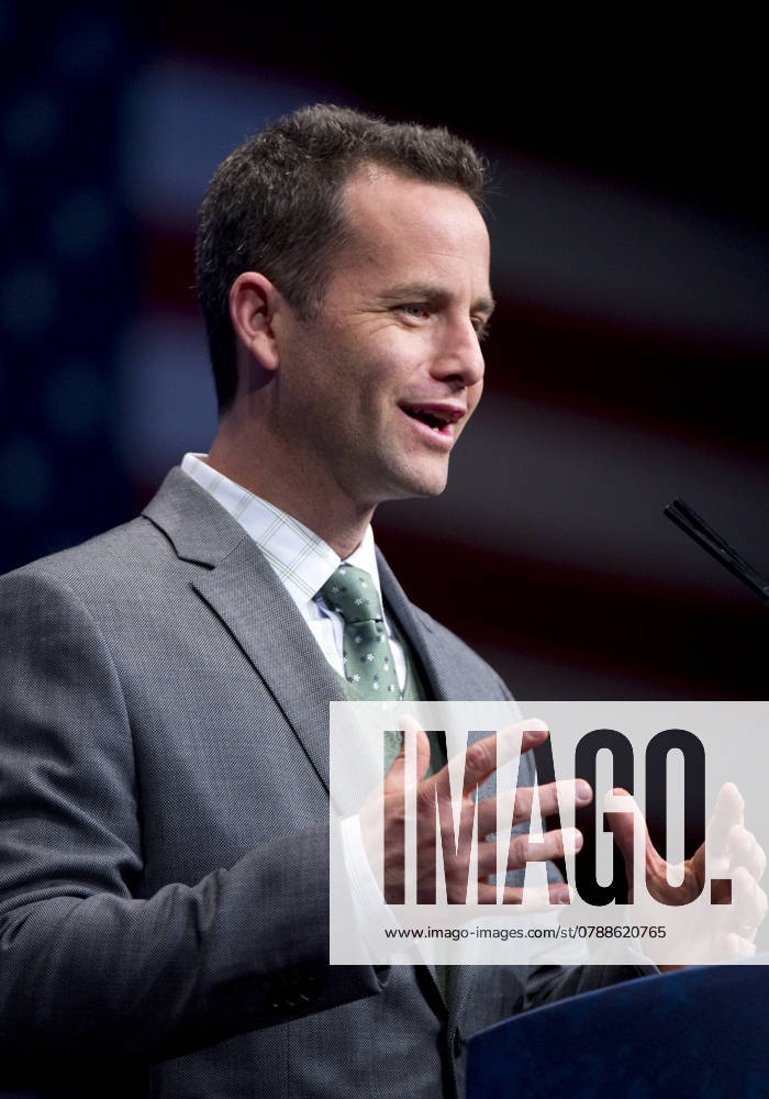 Actor Kirk Cameron speaks at the 2012 Conservative Political Action Conference in Washington, DC. (Photo By Chris Maddaloni CQ Roll Call) Washington DC United States