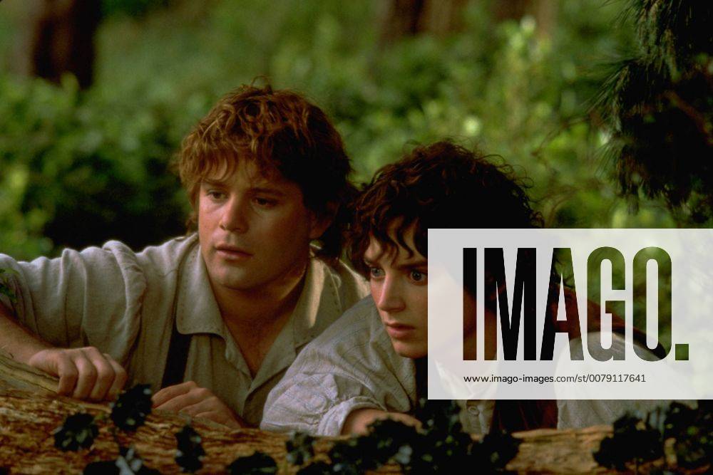 Newline Pictures Presents Lord of the Rings: The Fellowship of the Ring Sean Astin, Elijah Wood © 2002 New Line 30277_020