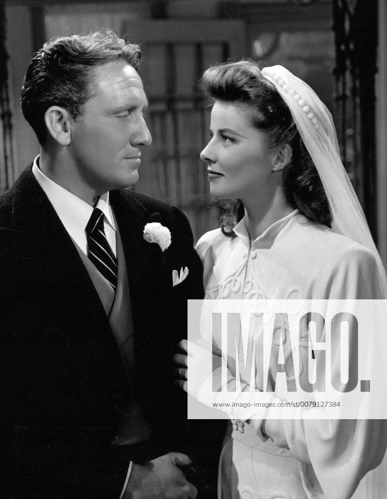 Studio Publicity Still: Woman of the Year Spencer Tracy, Katharine Hepburn 1942 MGM Hollywood CA USA