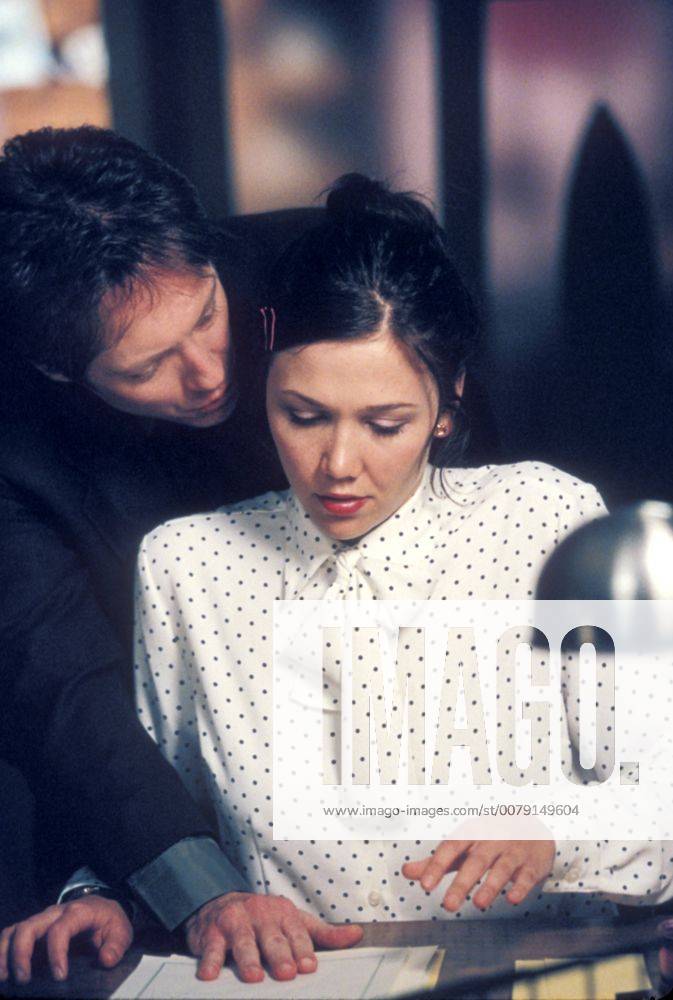 Film Still from Secretary James Spader, Maggie Gyllenhaal © 2002 Lions Gate Films Photo Credit: Holly Stein 30754443