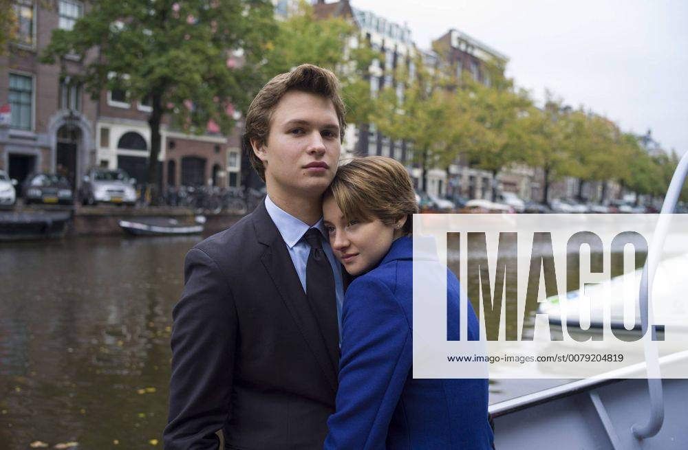 Hazel (Shailene Woodley) and Gus (Ansel Elgort) take in the sights during an unforgettable trip to Amsterdam The Fault in Our Stars (2014) Los Angeles CA