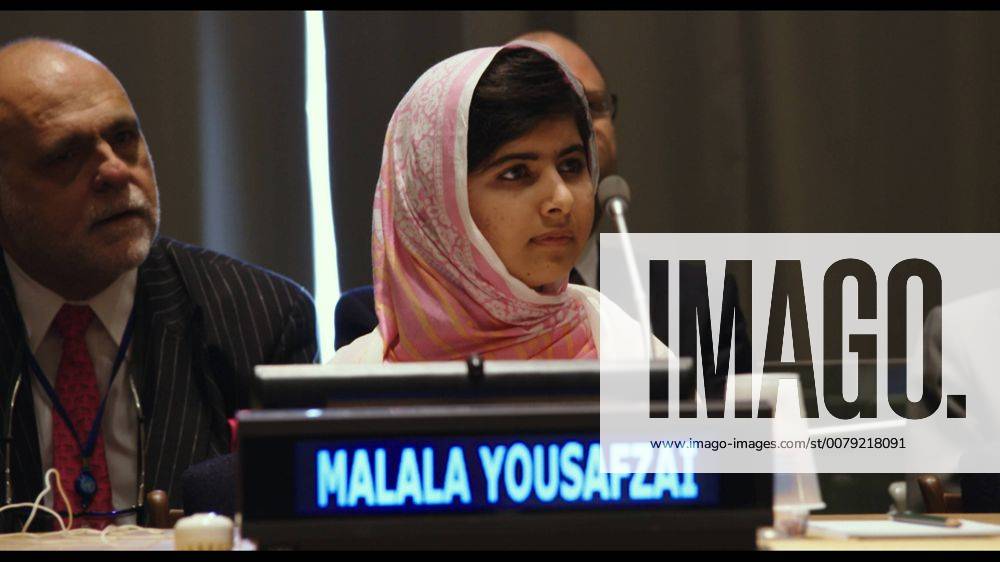 Berühmte Feministinnen, Malala Yousafzai HE NAMED ME MALALA: Malala Yousafzai at the United Nations General Assembly in New York City. July 12, 2013. © 2015 Twentieth Century Fox Film Corporation All Rights Reserved Los Angeles CA 32837_003THA