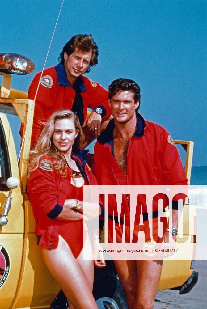 Baywatch: Nightmare Bay, aka: Baywatch - Die Rettungsschwimmer von Malibu, Fernsehfilm, USA 1991, Regie: Gregory J. Bonann, Darsteller: David Hasselhoff (rechts)