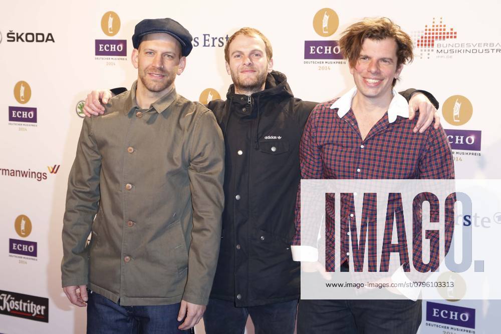 Sportfreunde Stiller bei der 23. Verleihung des ECHO, Deutscher Musikpreis, in Berlin, Roter Teppich, Berlin Deutschland, Germany