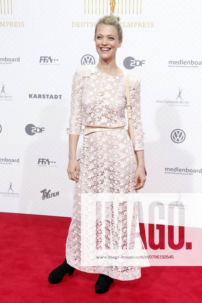 Heike Makatsch bei der Verleihung des 63. Deutscher Filmpreis 2013 in Berlin, Roter Teppich, LOLA, Berlin Deutschland, Germany