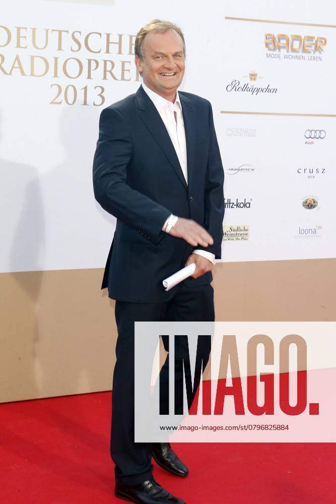 Frank Plasberg, bei der Verleihung des Deutscher Radiopreis 2013 in Hamburg, Roter Teppich, Berlin Deutschland, Germany