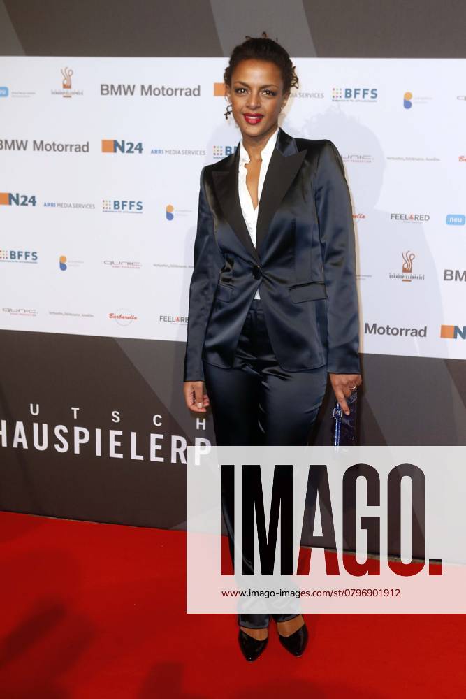 Dennenesch Zoude bei der Verleihung des Deutscher Schauspielpreis 2013 in Berlin, Roter Teppich, Berlin Deutschland, Germany