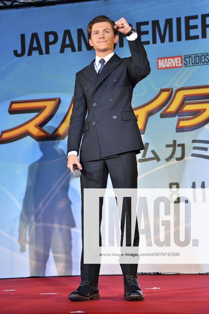 Tom Holland bei der Premiere des Kinofilms Spider-Man: Homecoming im Kabukicho Cinecity Park. Tokio, 07.08.2017 Foto:xK.xFuturexImage