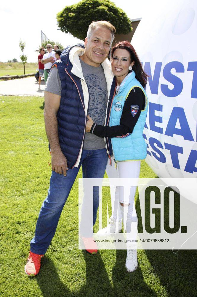 Karsten Speck und Sandra Dannenberg beim 10. GRK Golf Charity Masters 2017 in der Golfanlage Golfclub Leipzig im Golfresort Machern. Leipzig, 19.08.2017 Foto:xS.xGabschx xFuturexImage