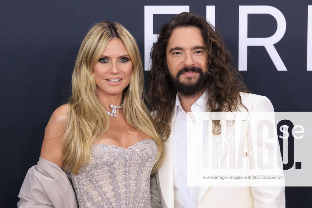 (L-R) Heidi Klum and Tom Kaulitz at the 67th Grammy Awards held on Sunday February 2, 2025 at Crypto.com Arena in Los Angeles California. JAVIER ROJAS PI Los Angeles USA - ZUMAp124 20250202_zaa_p124_246