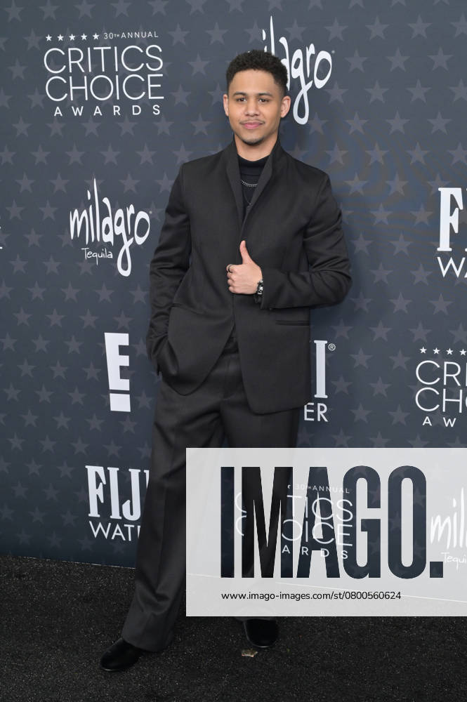 Critics Choice Awards 2025 - Santa Monica, USA SANTA MONICA, USA. February 07, 2025: Rhenzy Feliz at the Critics Choice Awards 2025. Santa Monica CA USA