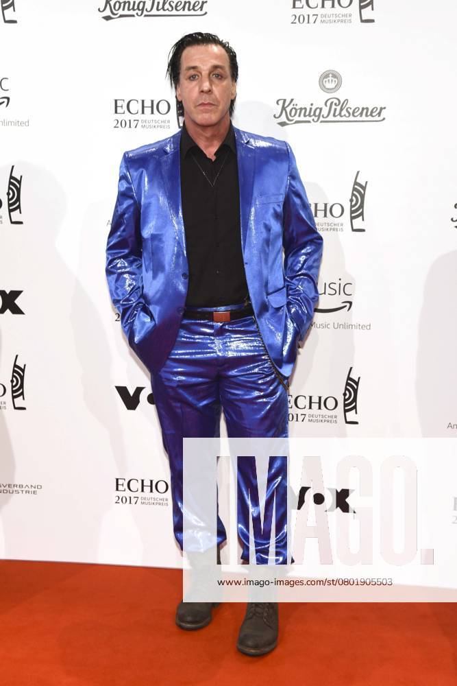Till Lindemann beim Echo 2017 - Deutscher Musikpreis am Donnerstag 6. April 2017 im Palais am Funkturm in Berlin Berlin Deutschland