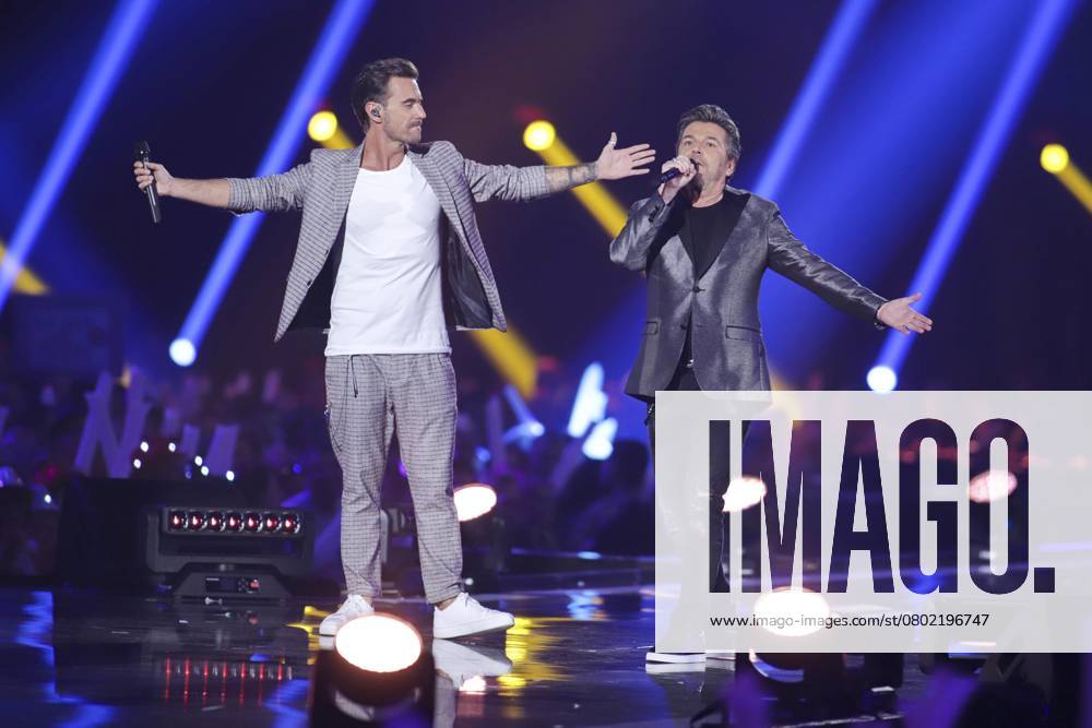 Florian Silbereisen und Thomas Anders in der ARD TV Sendung Schlagerboom 2019 aus der Westfalenhalle, Dortmund am Samstag 02.11.2019 NRW Deutschland
