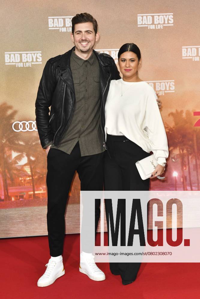 Steffi Brungs und Mann Christian Wackert zu Gast auf dem roten Teppich bei Bad Boys For Life Europa Kino Film Premiere im Zoo Palast in Berlin am Dienstag 07.01.2020 in Berlin Berlin Deutschland