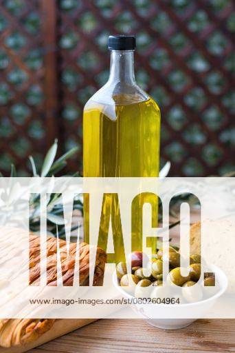 Extra virgin olive oil, from organic olive groves in Greece, genuine taste of oil from the Mediterranean. 23084999 RECORD DATE NOT STATED