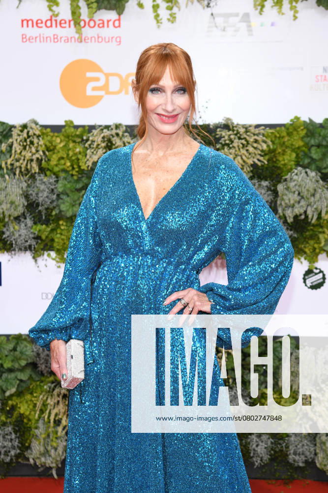 Andrea Sawatzki bei der Verleihung des deutschen Filmpreis am 01. Oktober 2021 im Palais am Funkturm in der Messe Berlin in Berlin. Berlin Deutschland