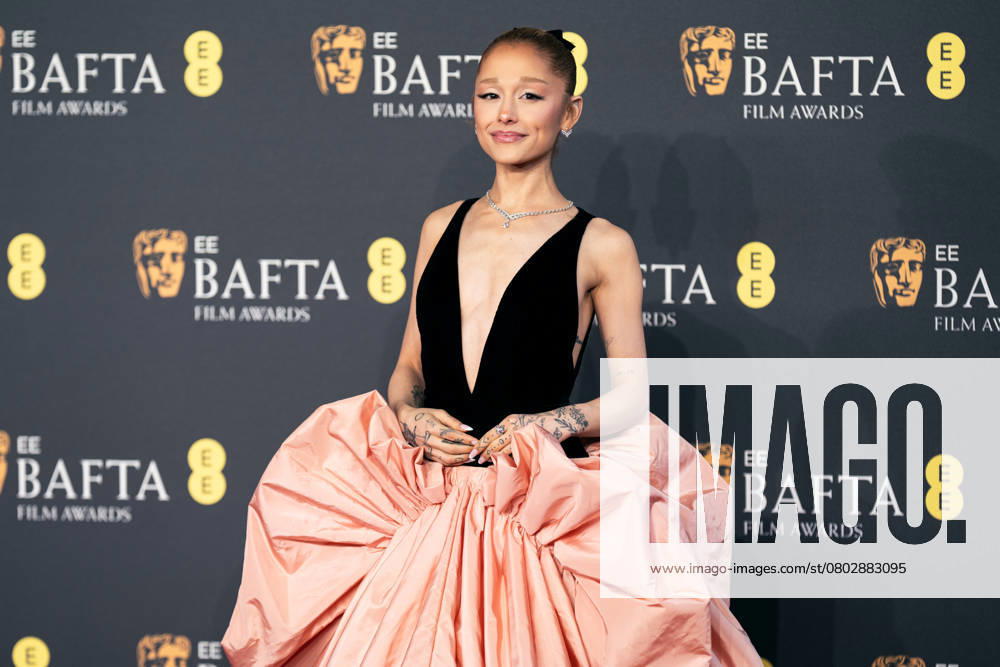 2025 EE BAFTA Film Awards - Arrivals LONDON, ENGLAND - FEBRUARY 16: Ariana Grande attends the EE BAFTA Film Awards 2025 at The Royal Festival Hall on February 16, 2025 in London, England., Credit:Lounis Tiar Avalon United Kingdom, London, Royal Festival Hall