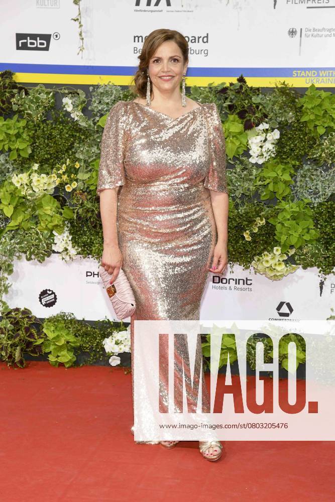 Rebecca Immanuel bei der Verleihung des Deutschen Filmpreises Lola am 24. Juni 2022 im Palais am Funkturm in den Messe-Hallen in Berlin.