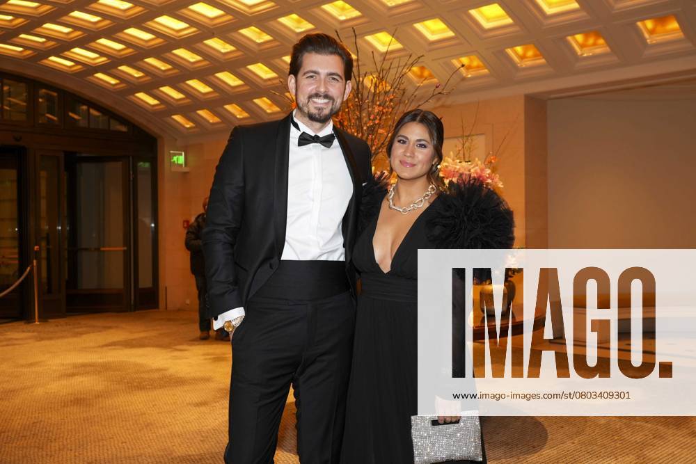 Christian Wackert, Steffi Brungs bei der Frauen100 - Men of Quality Support Gender Equality am 26. Januar 2023 im Hotel Adlon in Berlin. Berlin Deutschland