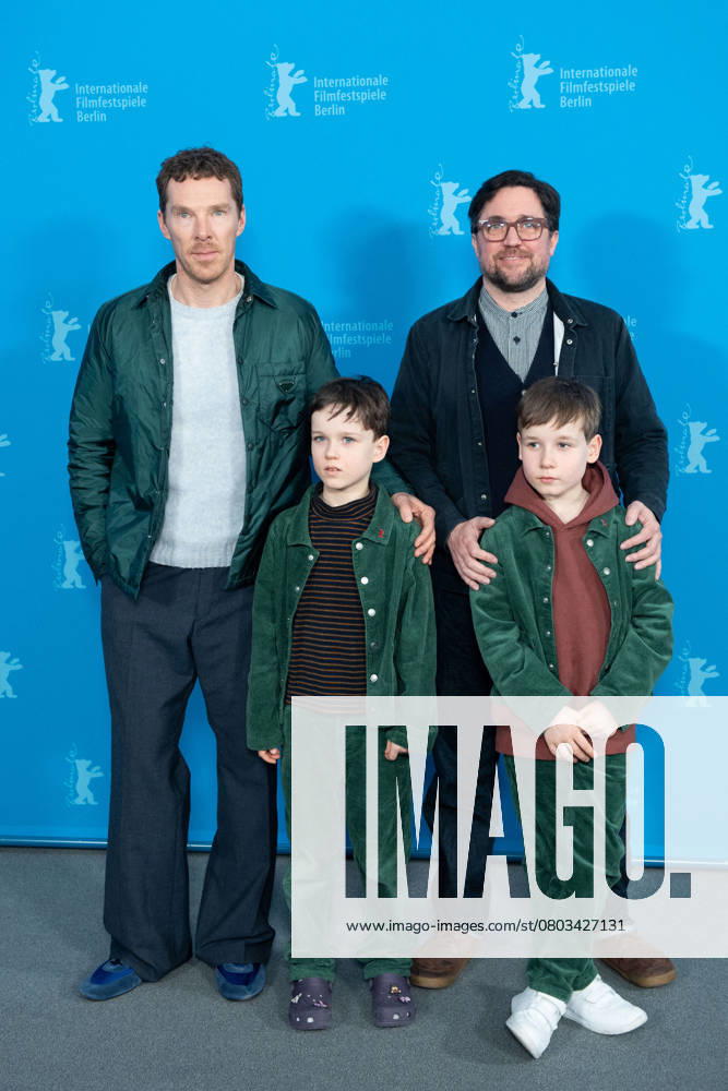 75. Berlinale, The Thing with Feathers Photocall Berlinale The Thing with Feathers Photocall Benedict Cumberbatch, Dylan Southern, Richard Boxall and Henry Boxall attending The Thing with Feathers Photocall during the 75th Berlin International Film Festival (Berlinale) in Berlin, Germany, on February 18, 2025. Photo by Aurore Marechal ABACAPRESS.COM Berlin Germany