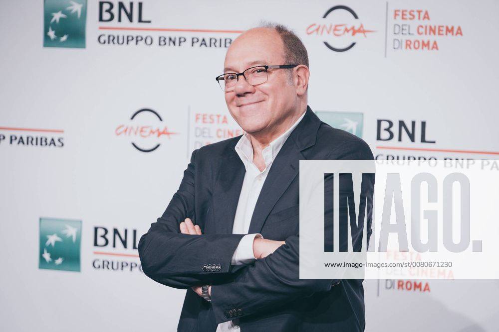 Rome, Italy - Carlo Verdone attends Borotalco photocall during the 12th Rome Film Fest at Auditorium Parco Della Musica on October 31, 2017 in Rome, Italy. Rome Italy - ZUMAn230 20171031_zaa_n230_178