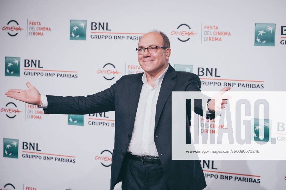 Rome, Italy - Carlo Verdone attends Borotalco photocall during the 12th Rome Film Fest at Auditorium Parco Della Musica on October 31, 2017 in Rome, Italy. Rome Italy - ZUMAn230 20171031_zaa_n230_176