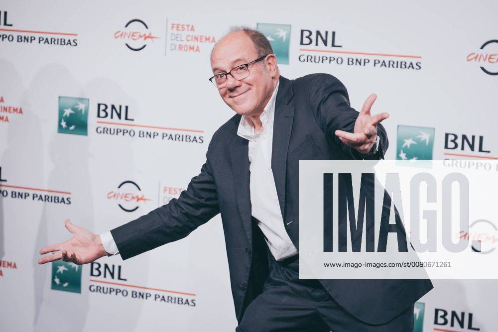 Rome, Italy - Carlo Verdone attends Borotalco photocall during the 12th Rome Film Fest at Auditorium Parco Della Musica on October 31, 2017 in Rome, Italy. Rome Italy - ZUMAn230 20171031_zaa_n230_175