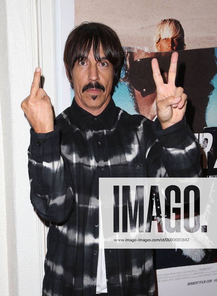 SANTA MONICA CA NOVEMBER 1 Anthony Kiedis at the Los Angeles Premiere of documentary Bunker77 at the Aero Theater in Santa Monica California on November 1 2017