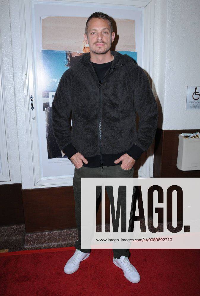 Santa Monica, CA, U.S. - 01 November 2017 - Santa Monica, California - Joel Kinnaman. Bunker77 Los Angeles Premiere held at Aero Theater in Santa Monica. Photo Credit: AdMedia Santa Monica U.S. - ZUMAa123 20171101_zaa_a123_117