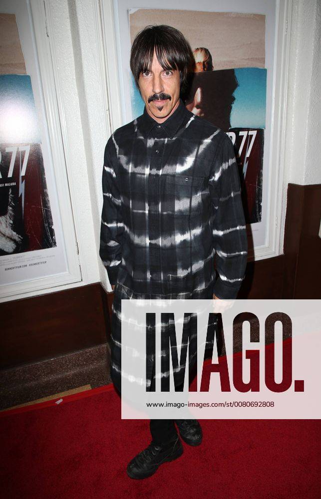 SANTA MONICA CA NOVEMBER 1 Anthony Kiedis at the Los Angeles Premiere of documentary Bunker77 at the Aero Theater in Santa Monica California on November 1 2017