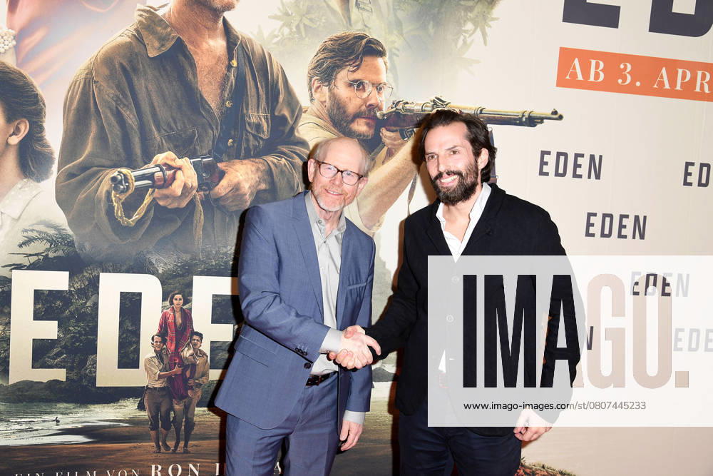 Ron Howard und Quirin Berg bei der EDEN Film Premiere am 20.03.2025 in Berlin Eden Filmpremiere in Berlin