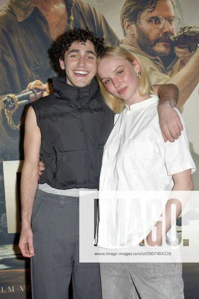 Riccardo Campione und Jule Hermann beim Special Screening des Kinofilms Eden in der Astor Film Lounge. Berlin