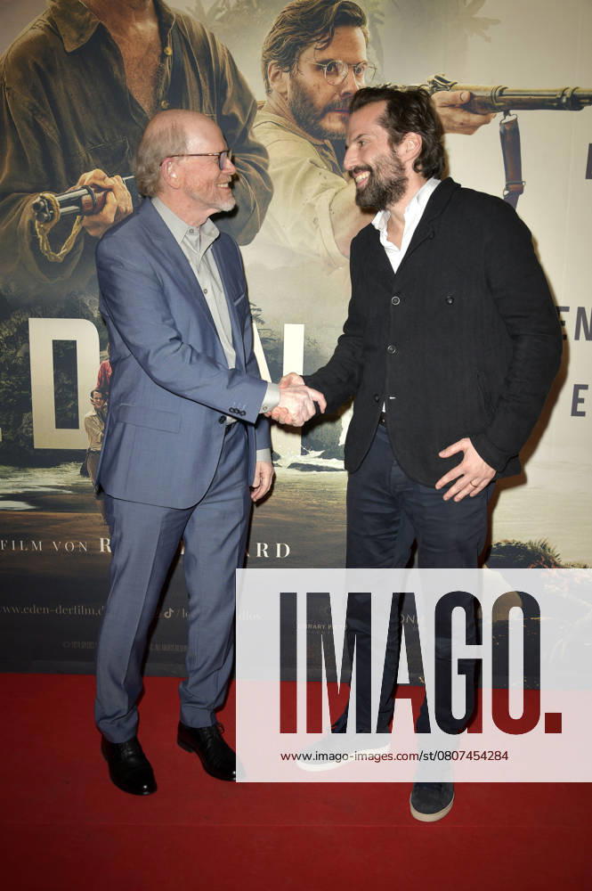 Ron Howard und Quirin Berg beim Special Screening des Kinofilms Eden in der Astor Film Lounge. Berlin