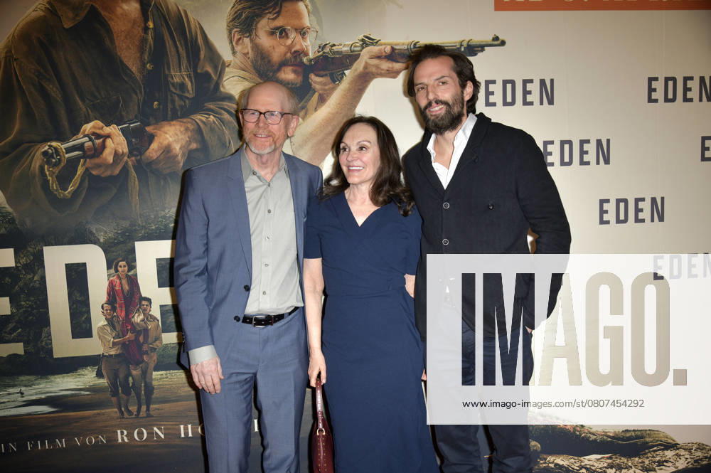 Ron Howard, Jasna Vavra und Quirin Berg beim Special Screening des Kinofilms Eden in der Astor Film Lounge. Berlin