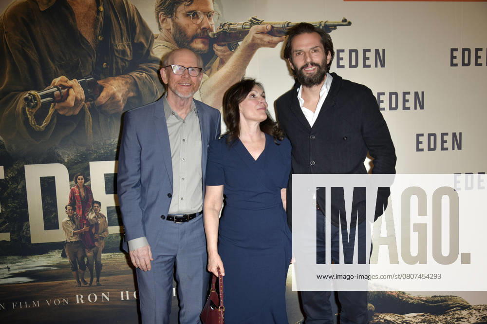 Ron Howard, Jasna Vavra und Quirin Berg beim Special Screening des Kinofilms Eden in der Astor Film Lounge. Berlin